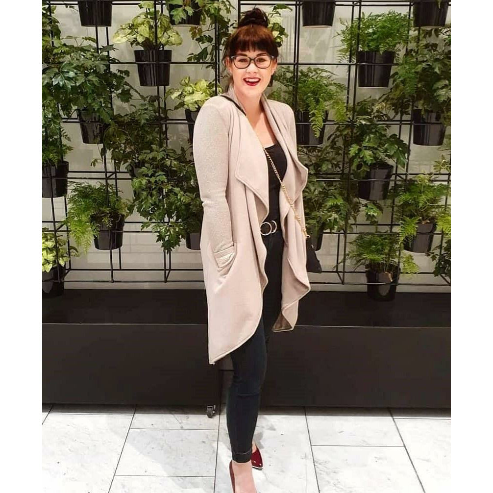 Sweet Jasmine Coat - Blush Beige Not specified