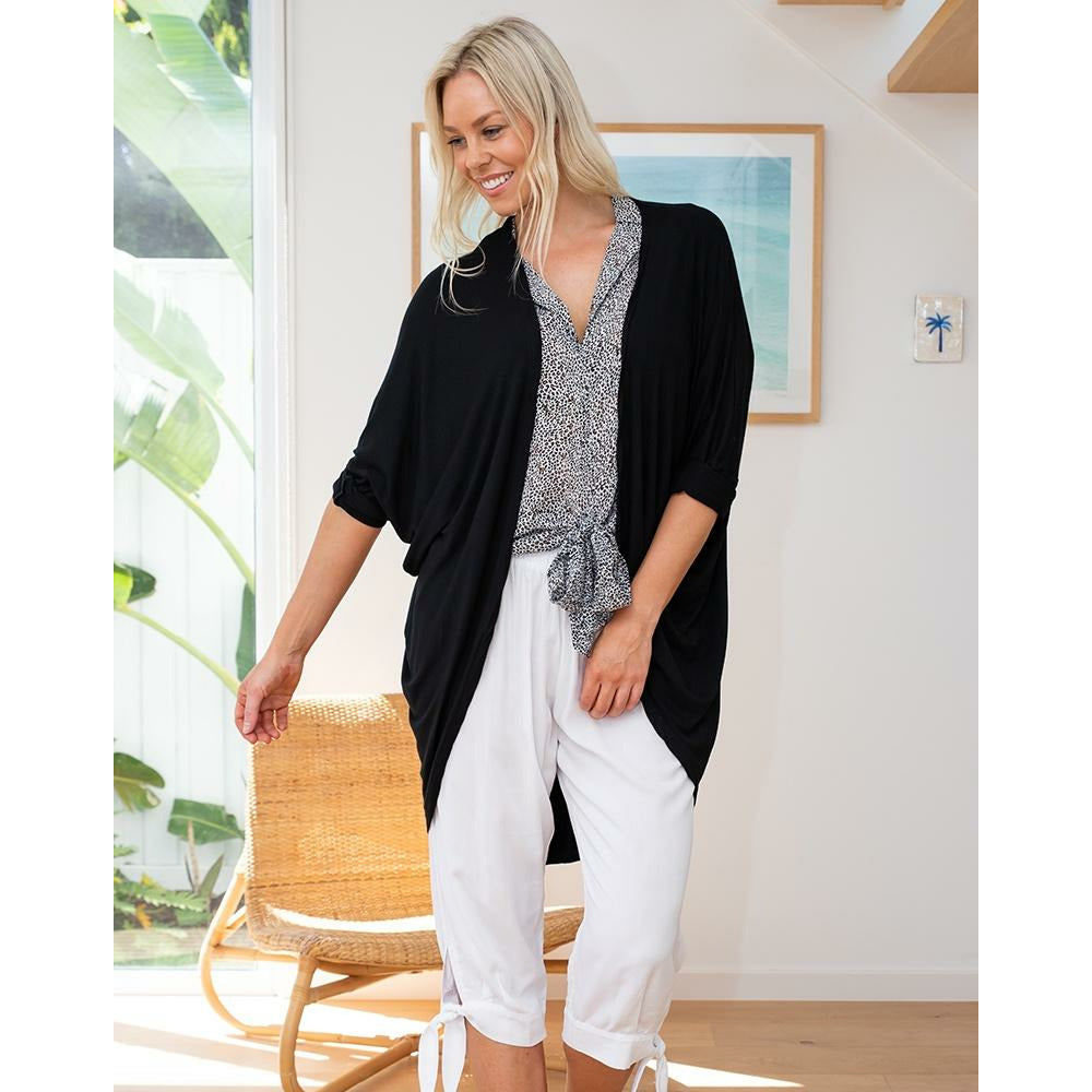 Memphis Summer Festival Shrug - Black Not specified