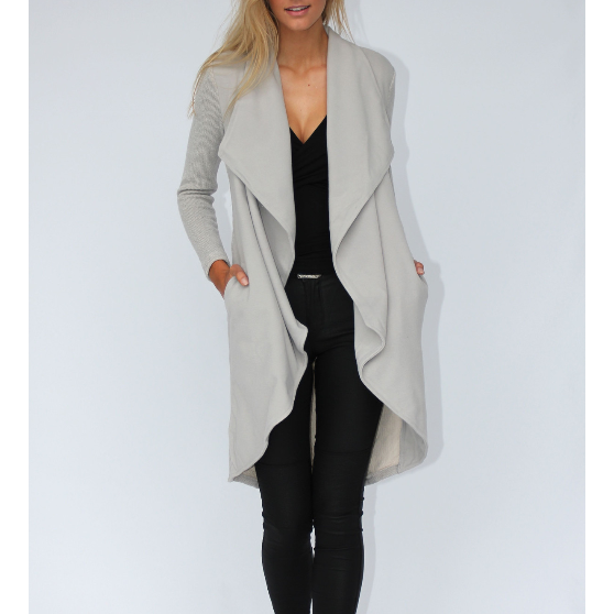 Sweet Jasmine Coat - Grey Not specified
