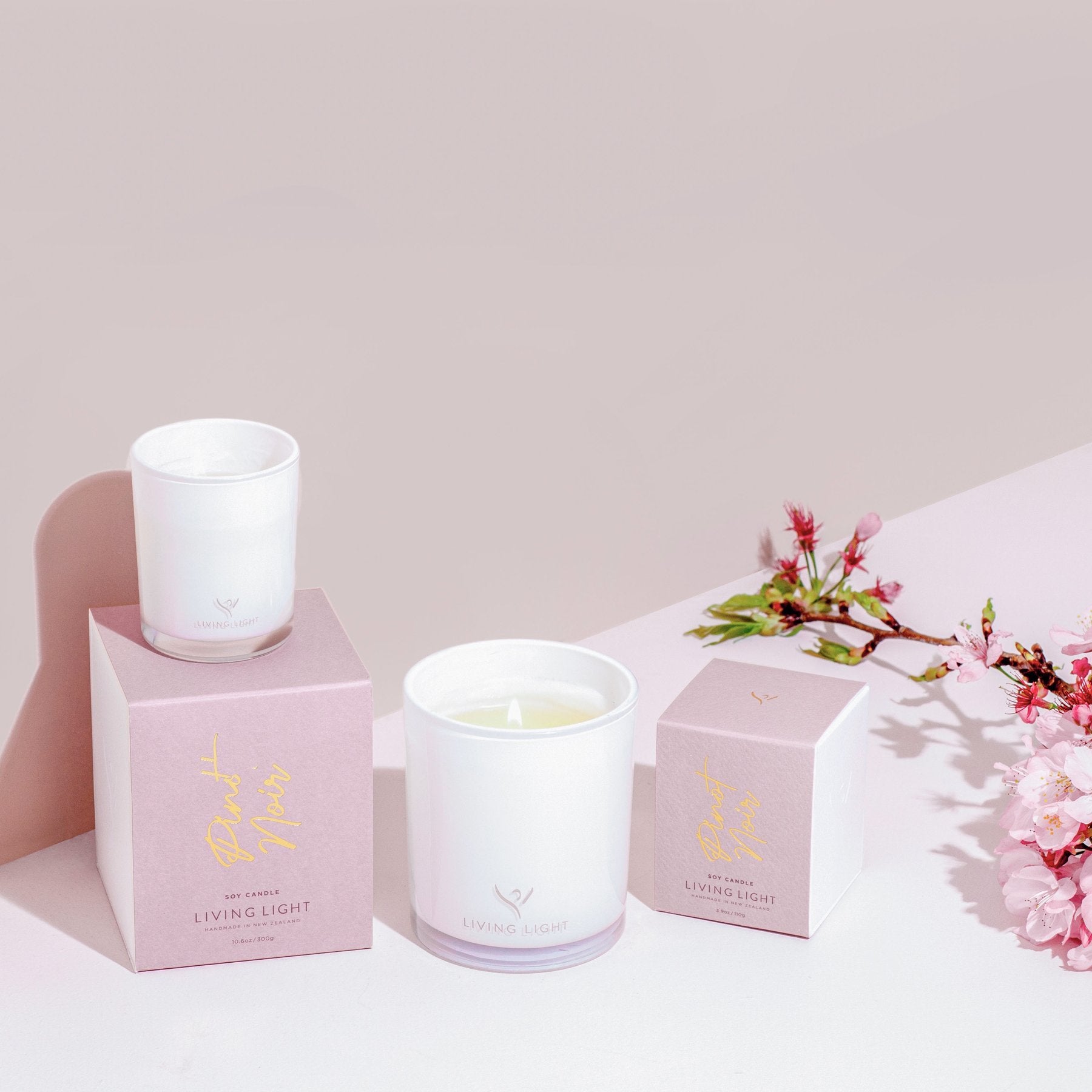 Soy Candle | Mini - Pinot Noir Living light Candles