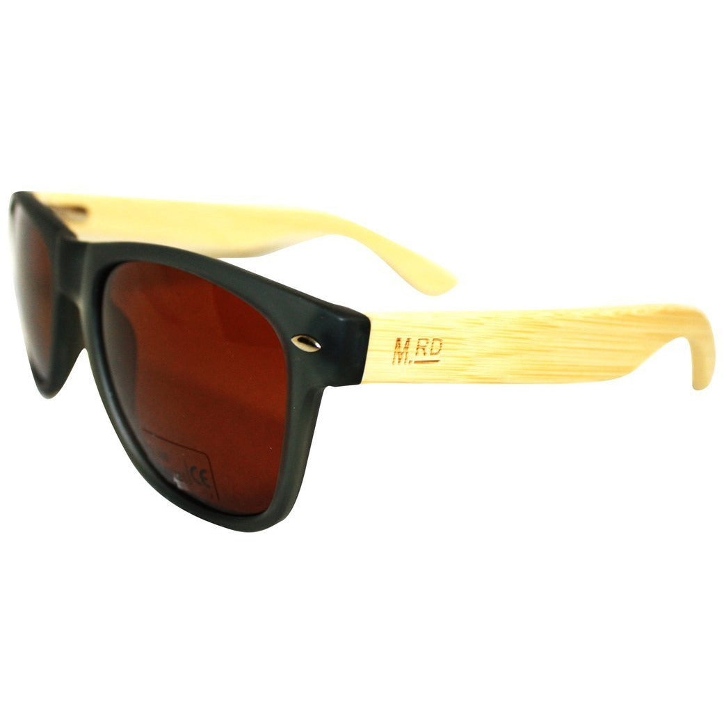 Wooden Sunnies - Grey w/ Plain Arms | Moana Rd Moana Road