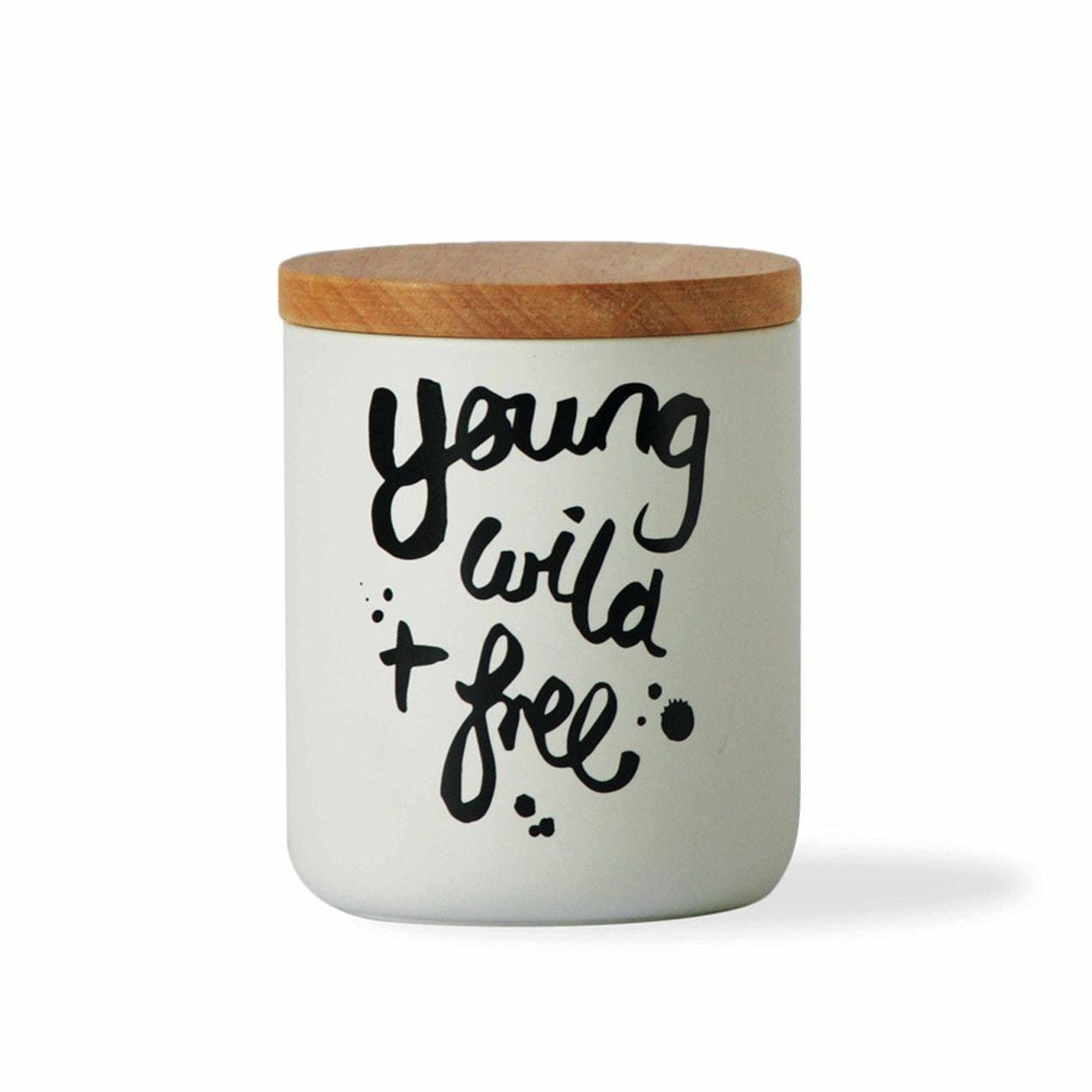 YOUNG WILD AND FREE TALL CANISTER Not specified