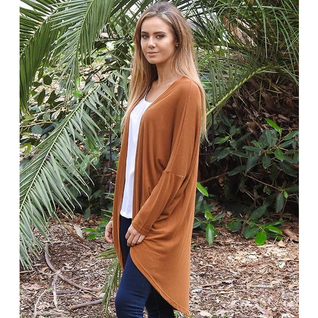 Georgia Festival Shrug Long Sleeve - Tan Not specified