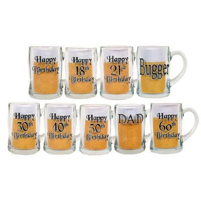 Glass Stein Handle Mug - Dad Not specified
