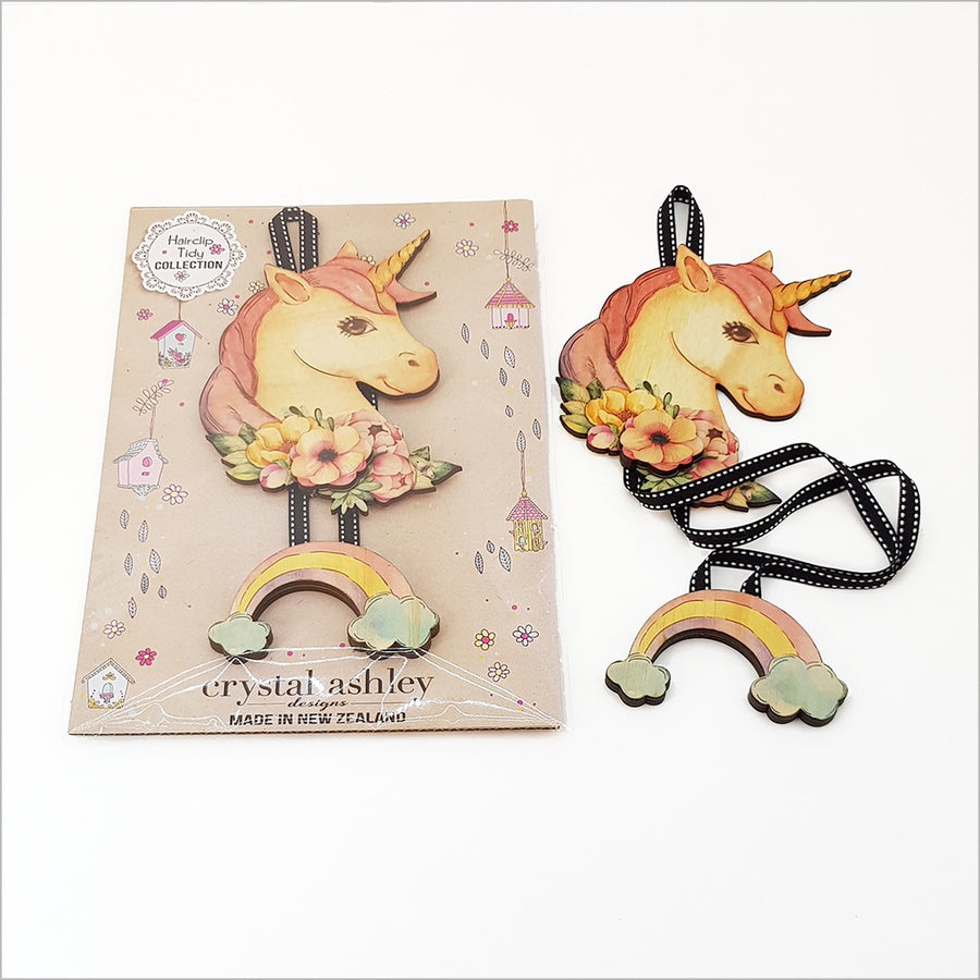 Unicorn - Hairclip Tidy Crystal Ashley