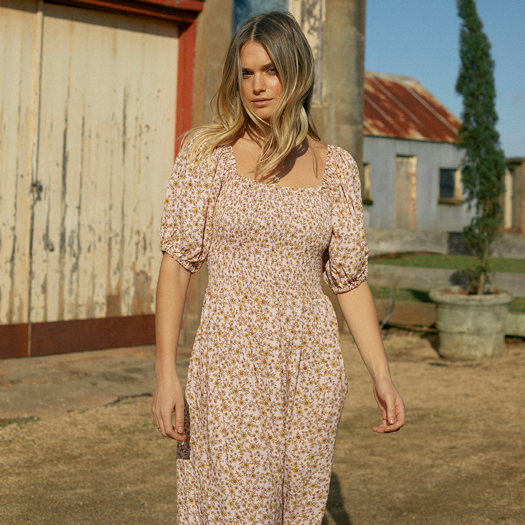 Camilla Floral Midi Dress | All About Eve All About Eve