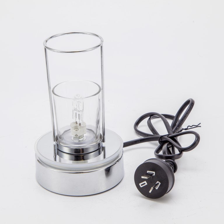 Scent Chips | Touch Lamp Base - Silver Scent Chips