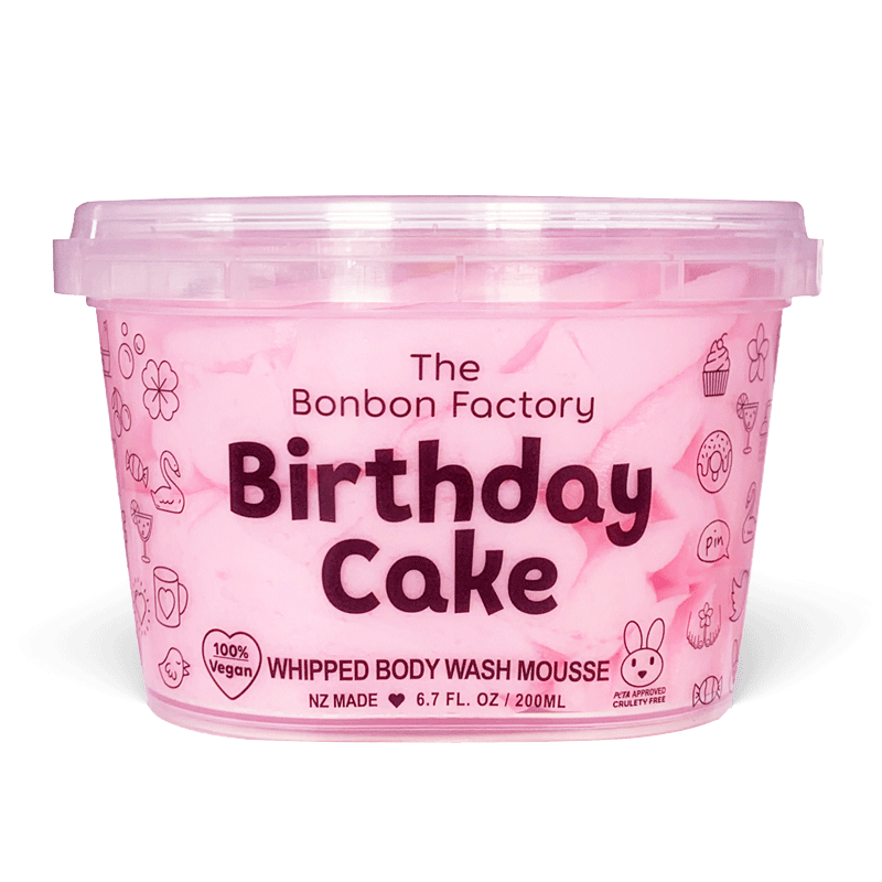 Birthday Cake | Body Wash The Bonbon Factory