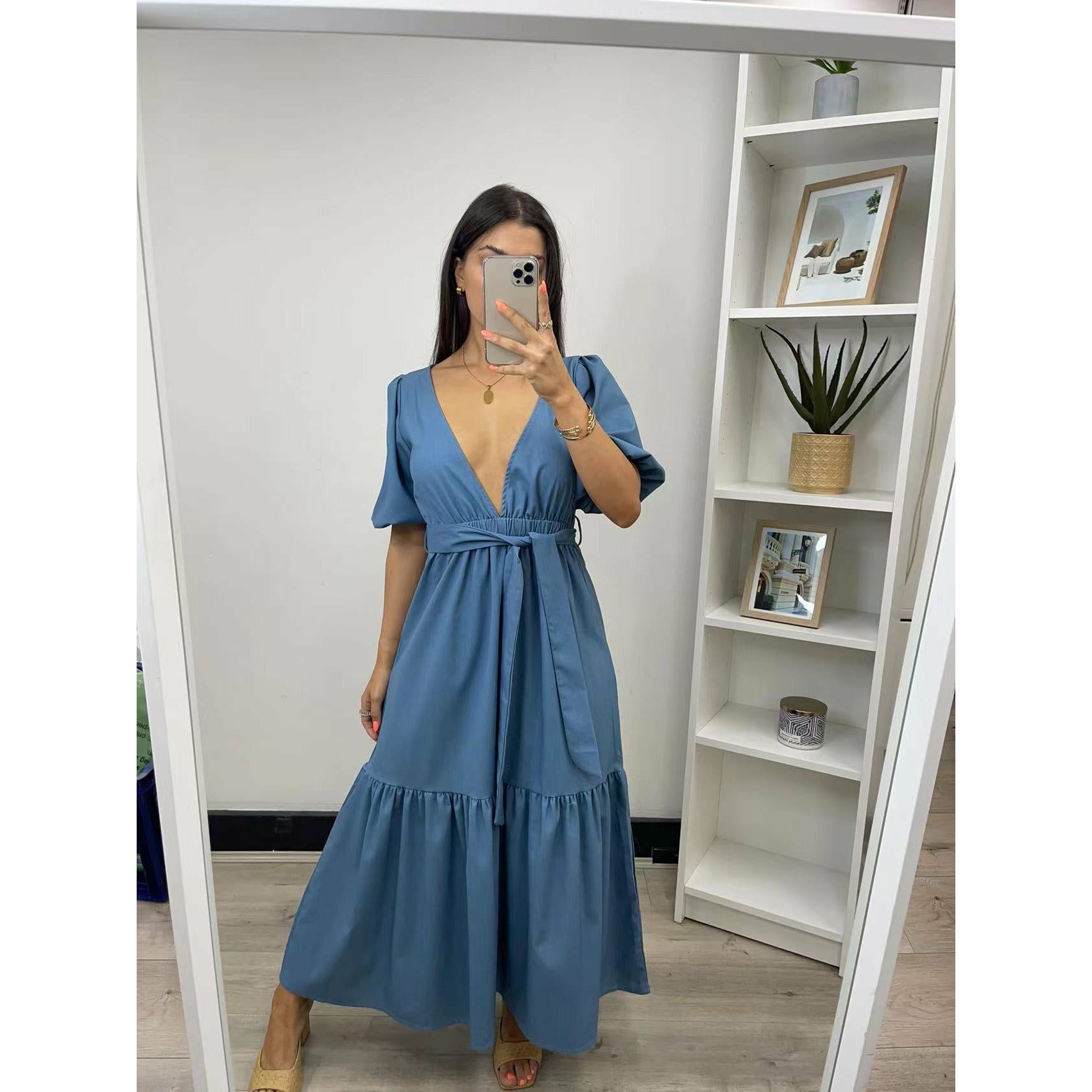 Samiha Dress | Blue Not specified