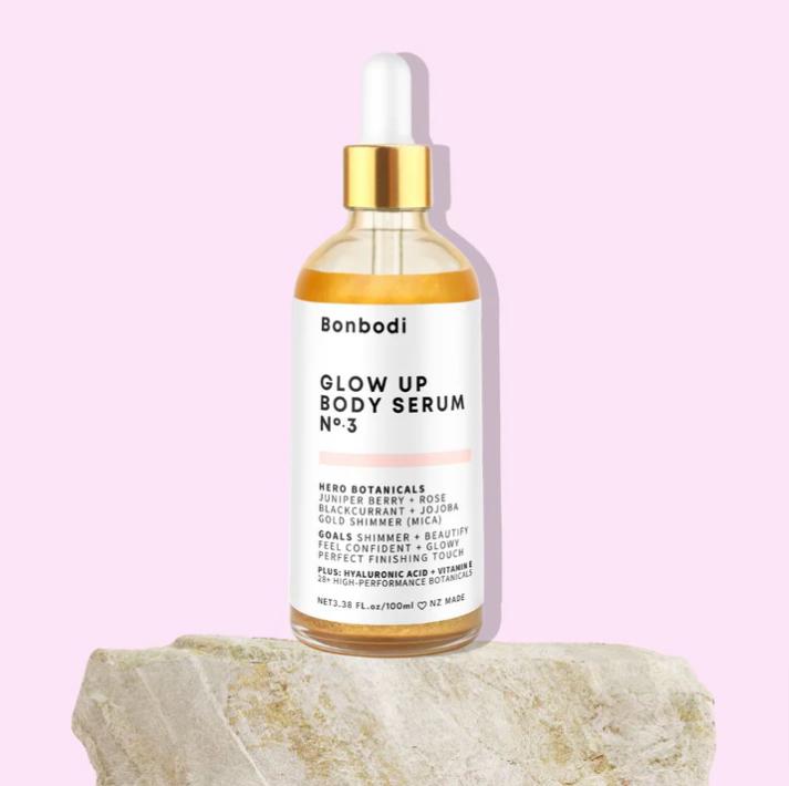 Glow Up Body Serum | Gold Shimmer Liquid Bonbodi