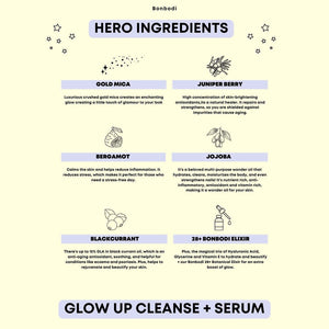 Glowup Body Cleanse - The Perfect Prep + a Hint of Sparkle Bonbodi