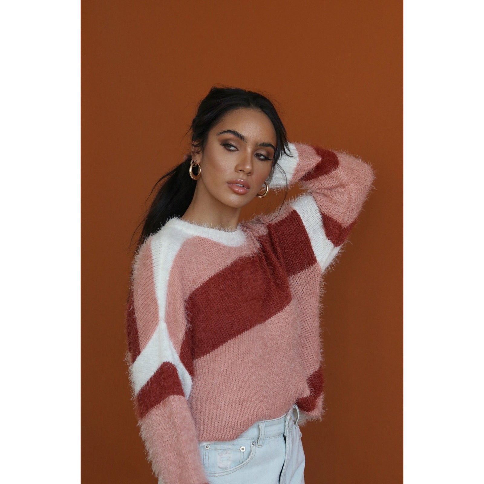 CHANDLER KNIT - RUST Madison The Label