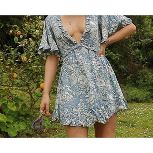 Dreamn Dress | Blue Floral Not specified