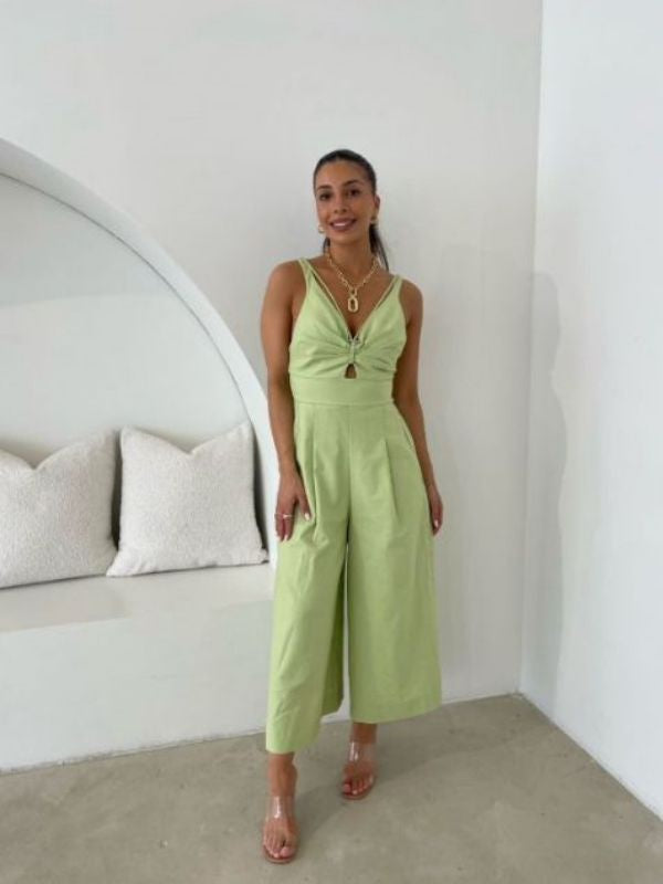 Solace Jumpsuit | Sage Kode Boutique