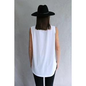 High Voltage Tank | White | Love Lily The Label Love Lily The Label
