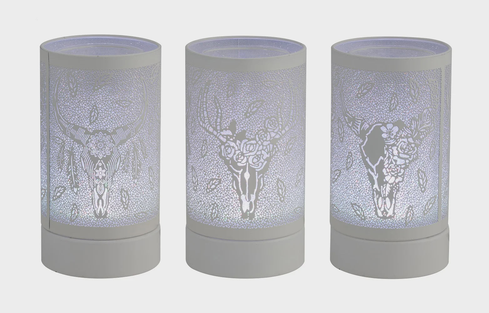 LED Warmer Lamp | Cow Skulls - White Scent Chips