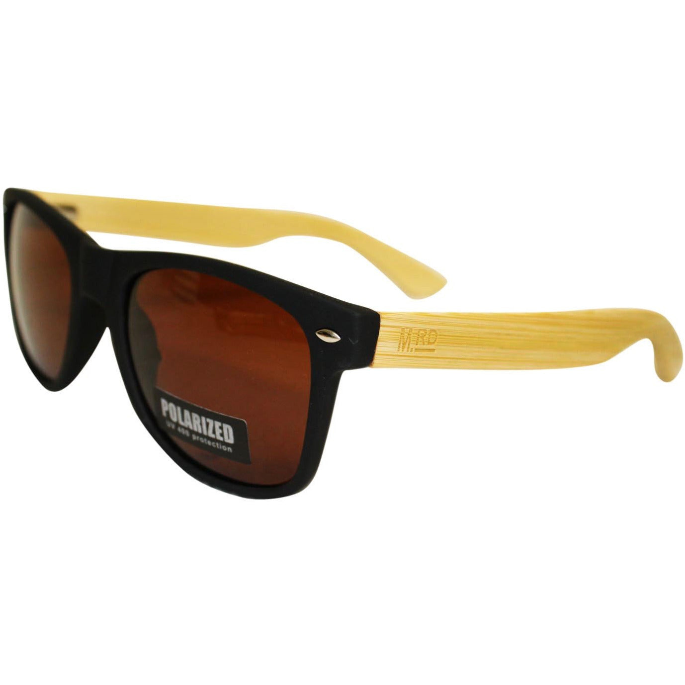 Wooden Sunnies - Matte Black w/ Plain Arms | Moana Rd Moana Road