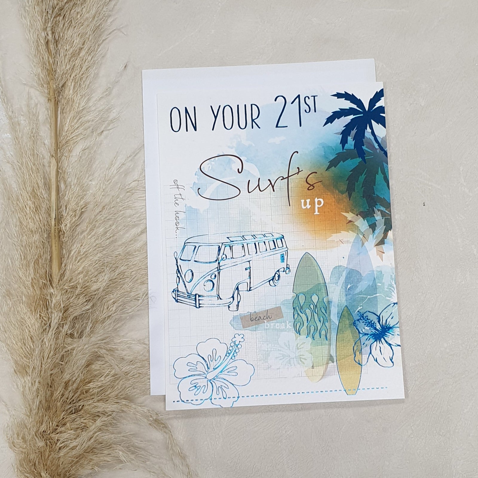 Card - 21st | Great Outdoors Surfs up Not specified