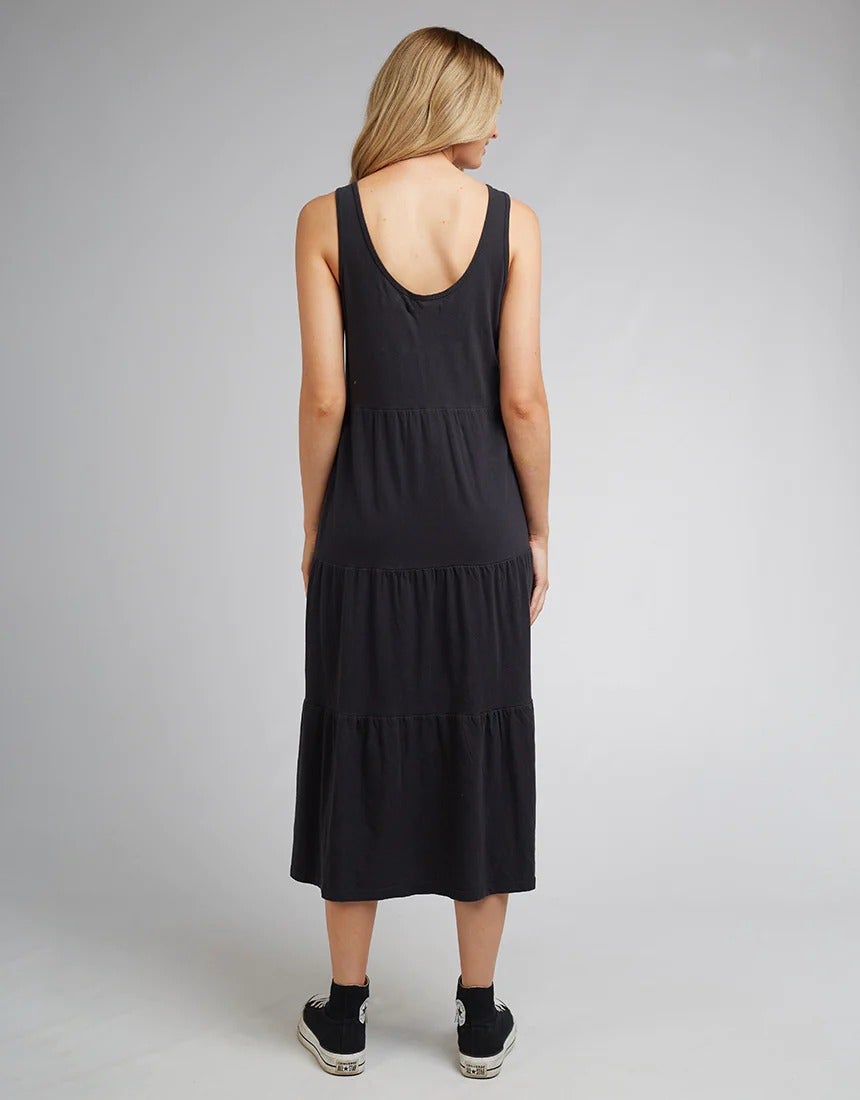 Linen Midi Dress - Black | All About Eve All About Eve