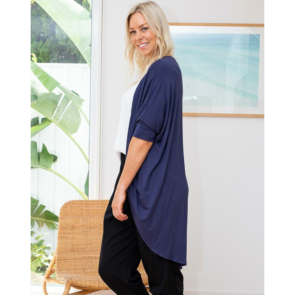 Memphis Summer Festival Shrug - Navy Not specified
