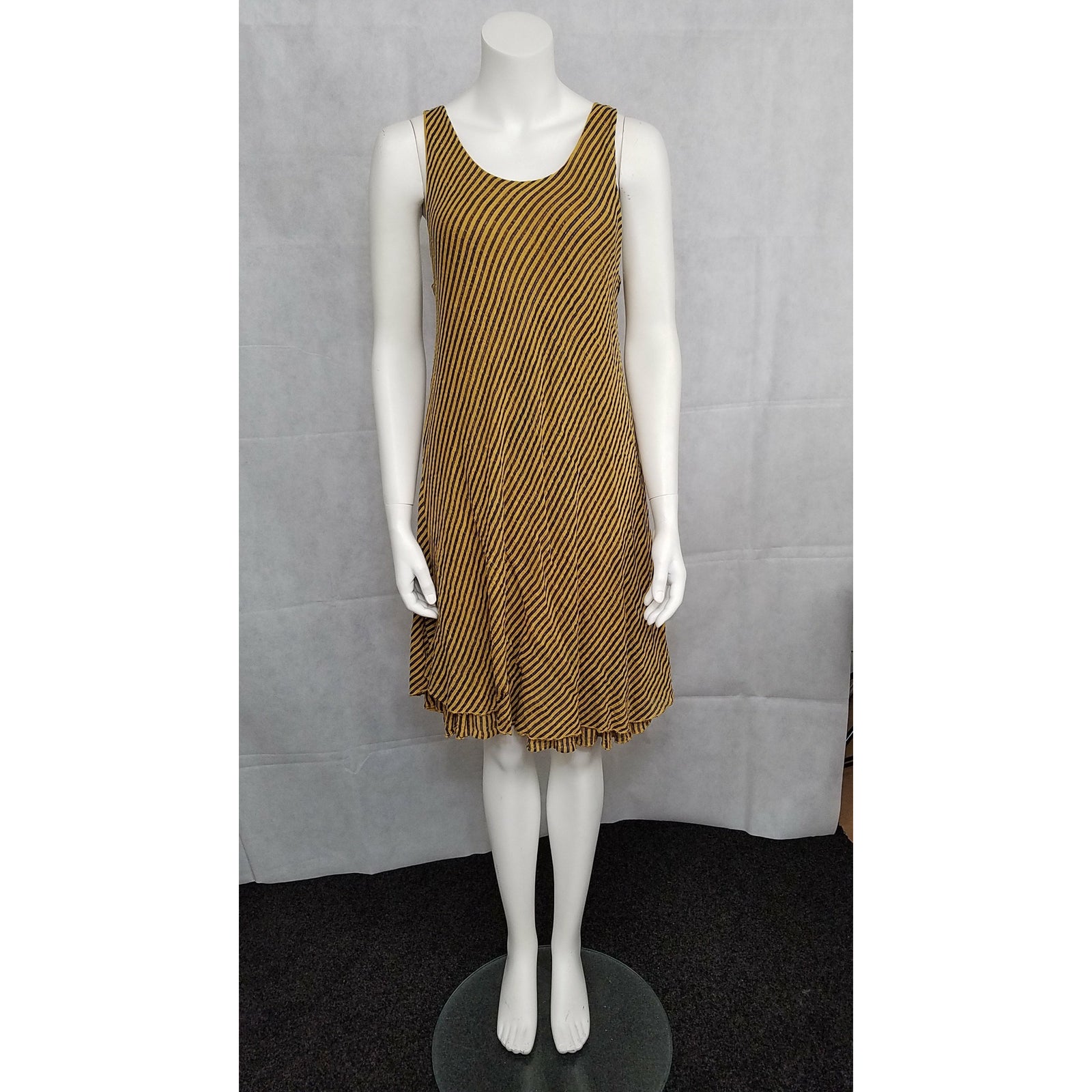 Channel Mustard Dress Kode Boutique