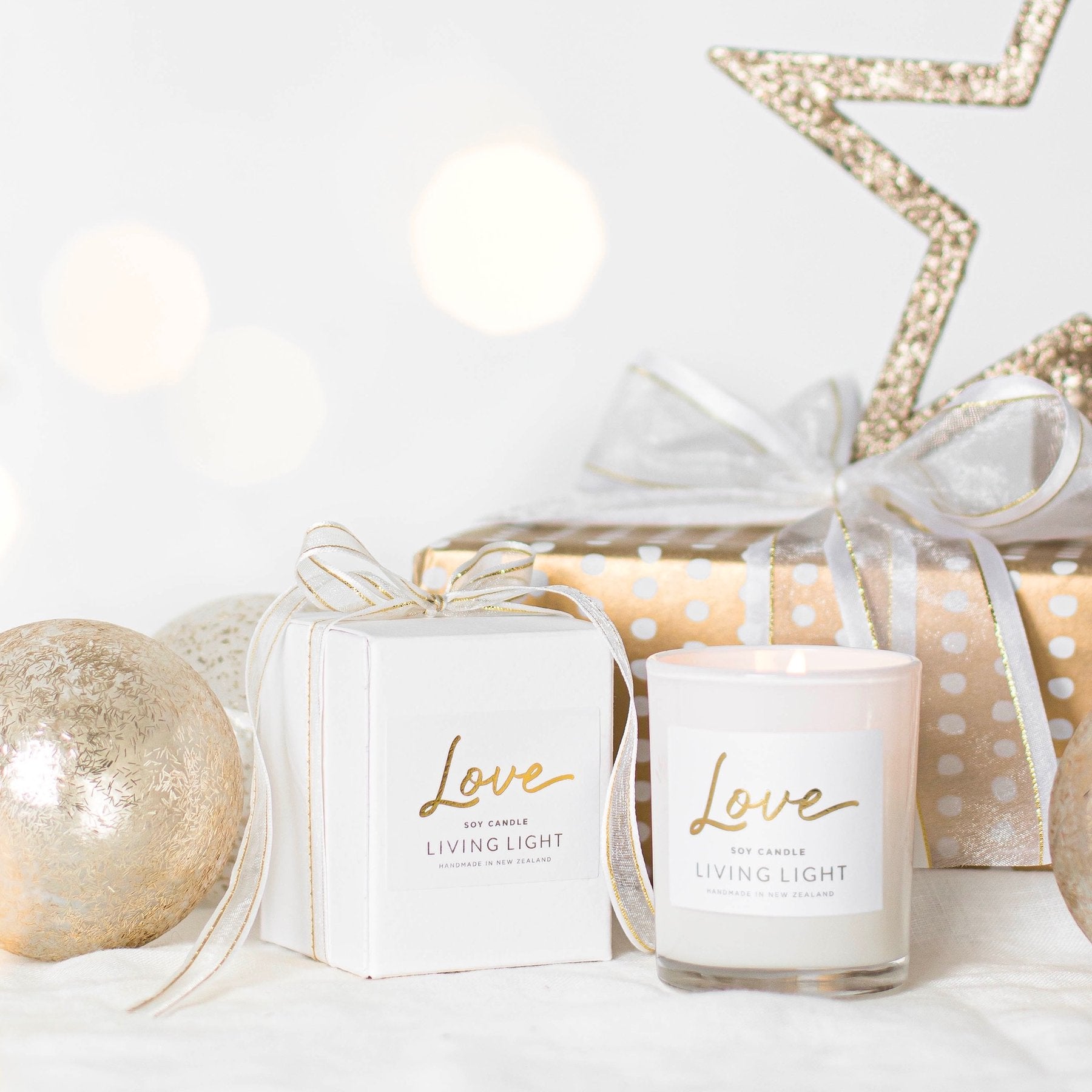 Soy Candle - Mini | Love Living light Candles