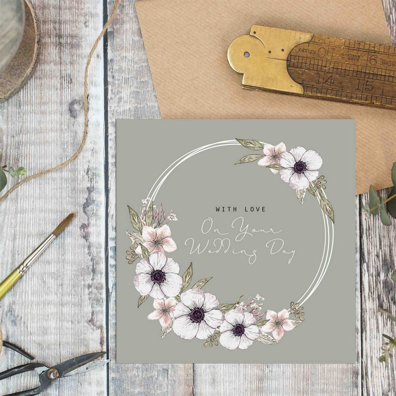 Card - With love on your wedding day Not specified