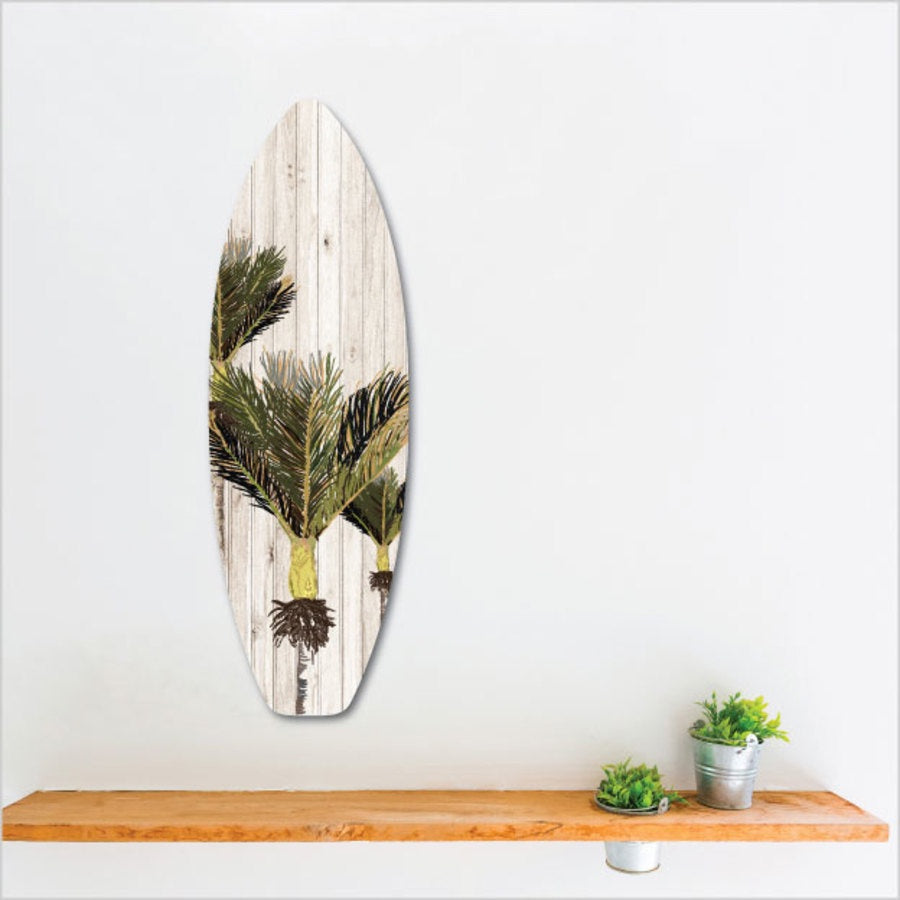 Surfboard Ply Wall Art | Nikau Crystal Ashley