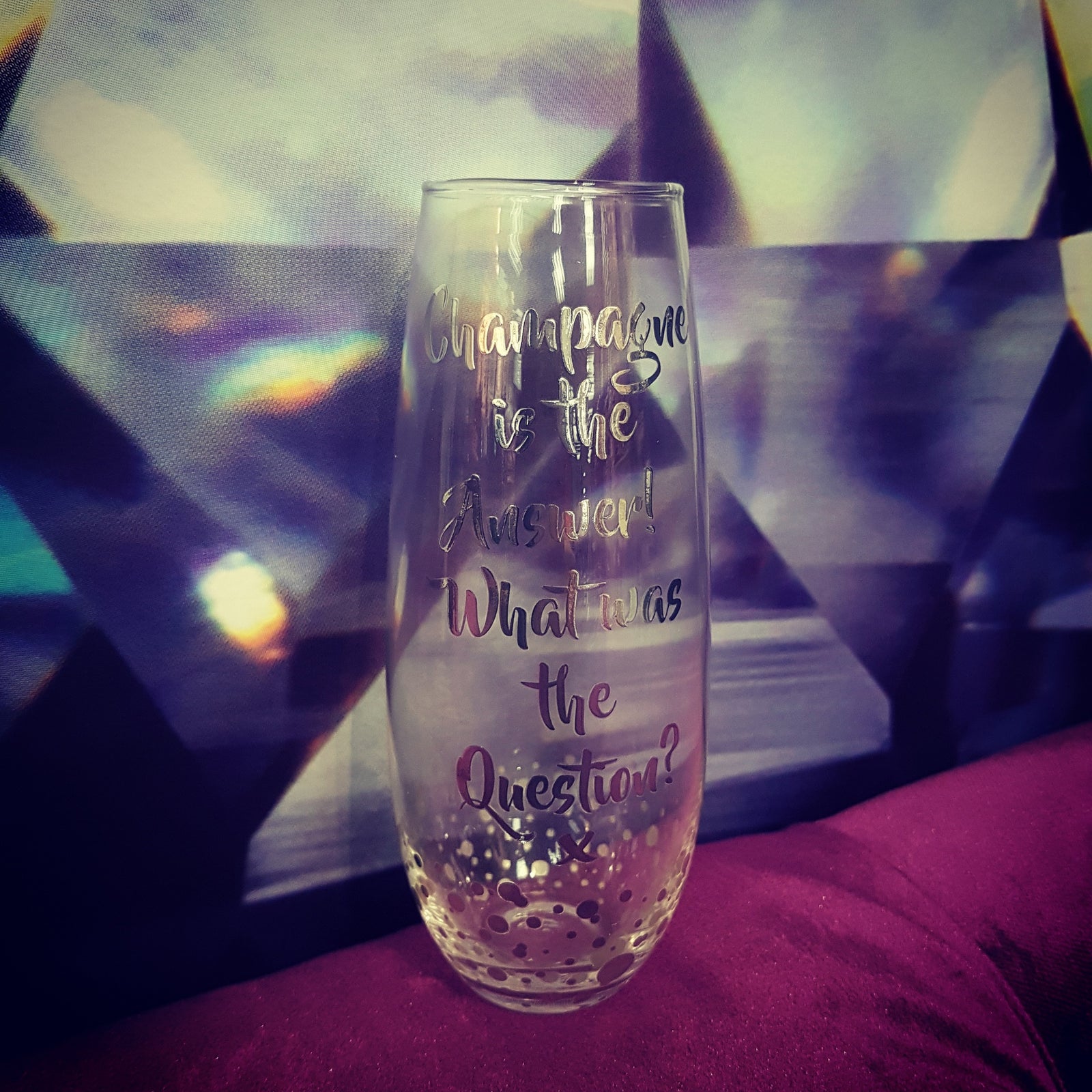 Silver Stemless Flutes Not specified