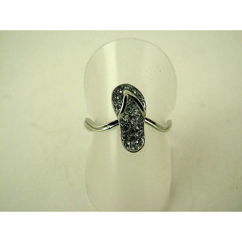 RING RHODIUM RHINESTONE JANDAL Not specified