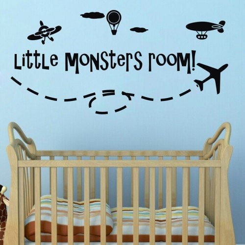 Little Monsters Room Wall Decal Not specified