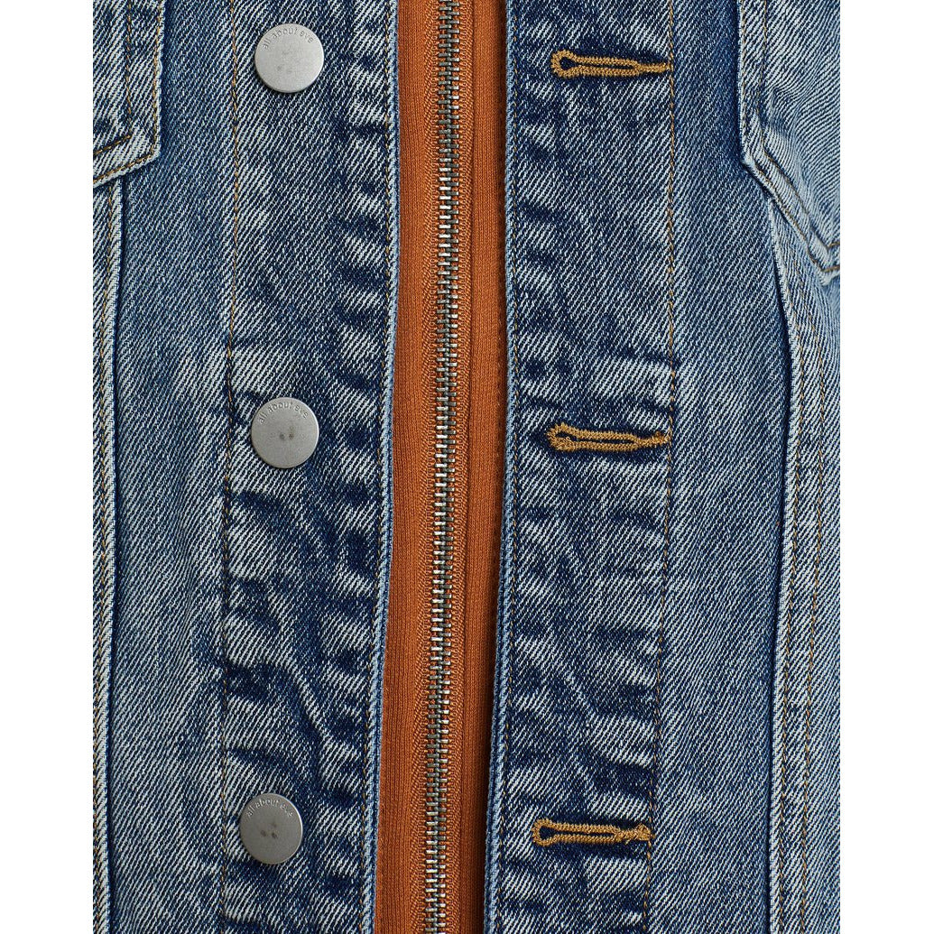 Layered Denim Jacket - Multi | All About Eve All About Eve