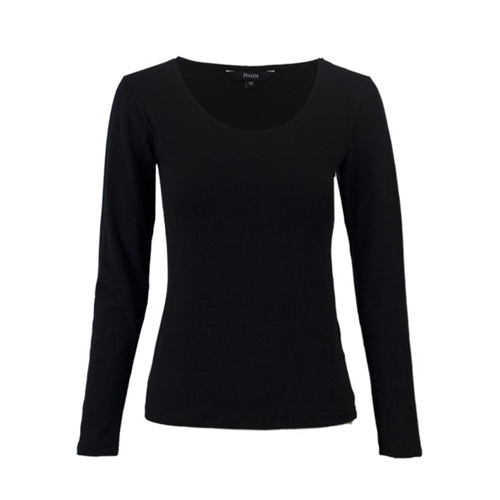 Long Sleeve Top - Black Not specified