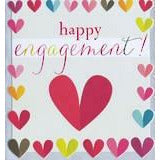 Card - Dixie Engagement Hearts Not specified