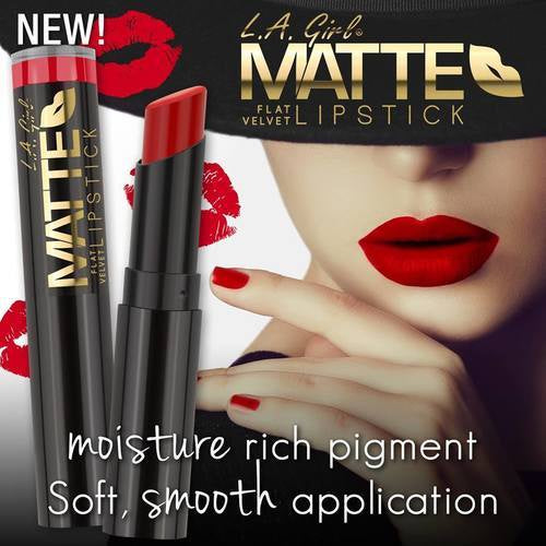 L.A Girl Matte Flat Velvet Lipstick L.A Girl Cosmetics