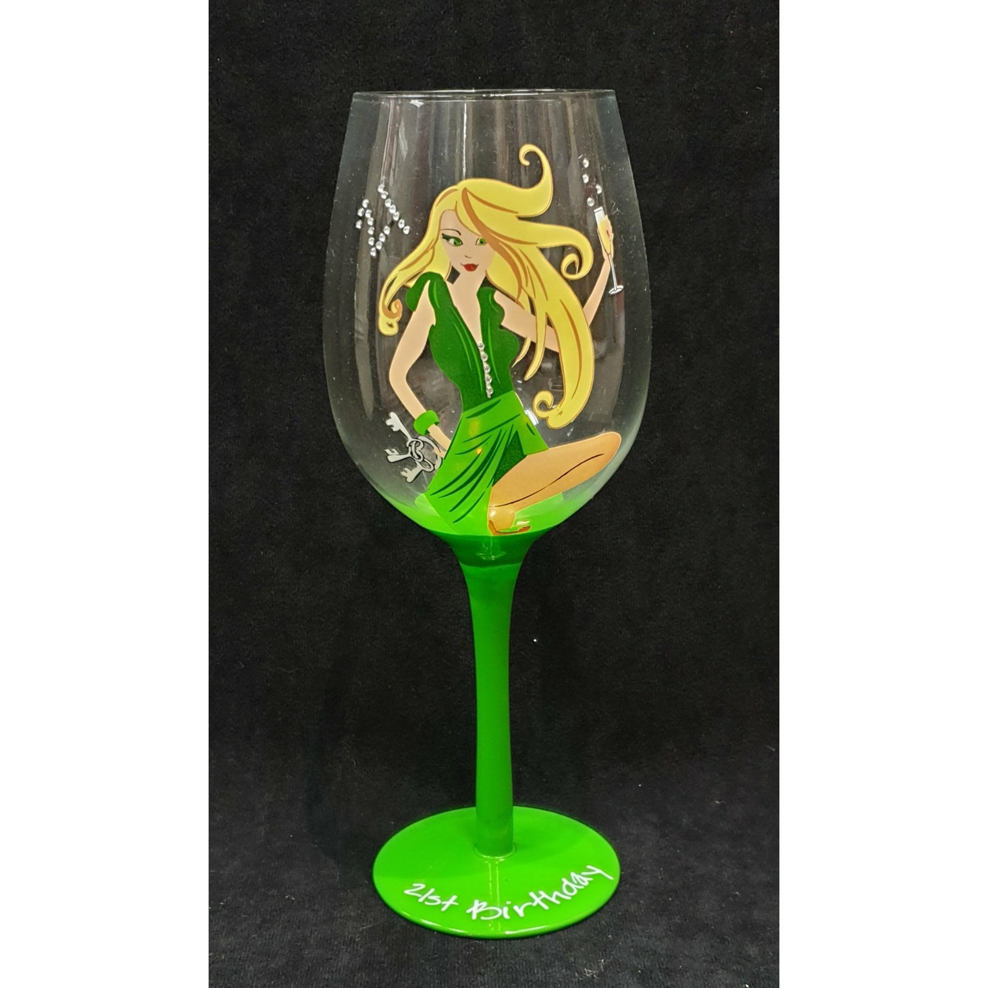 LADY WINE GLASS 21 Not specified