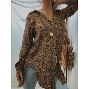 Maxi Shirt - Leopard Not specified