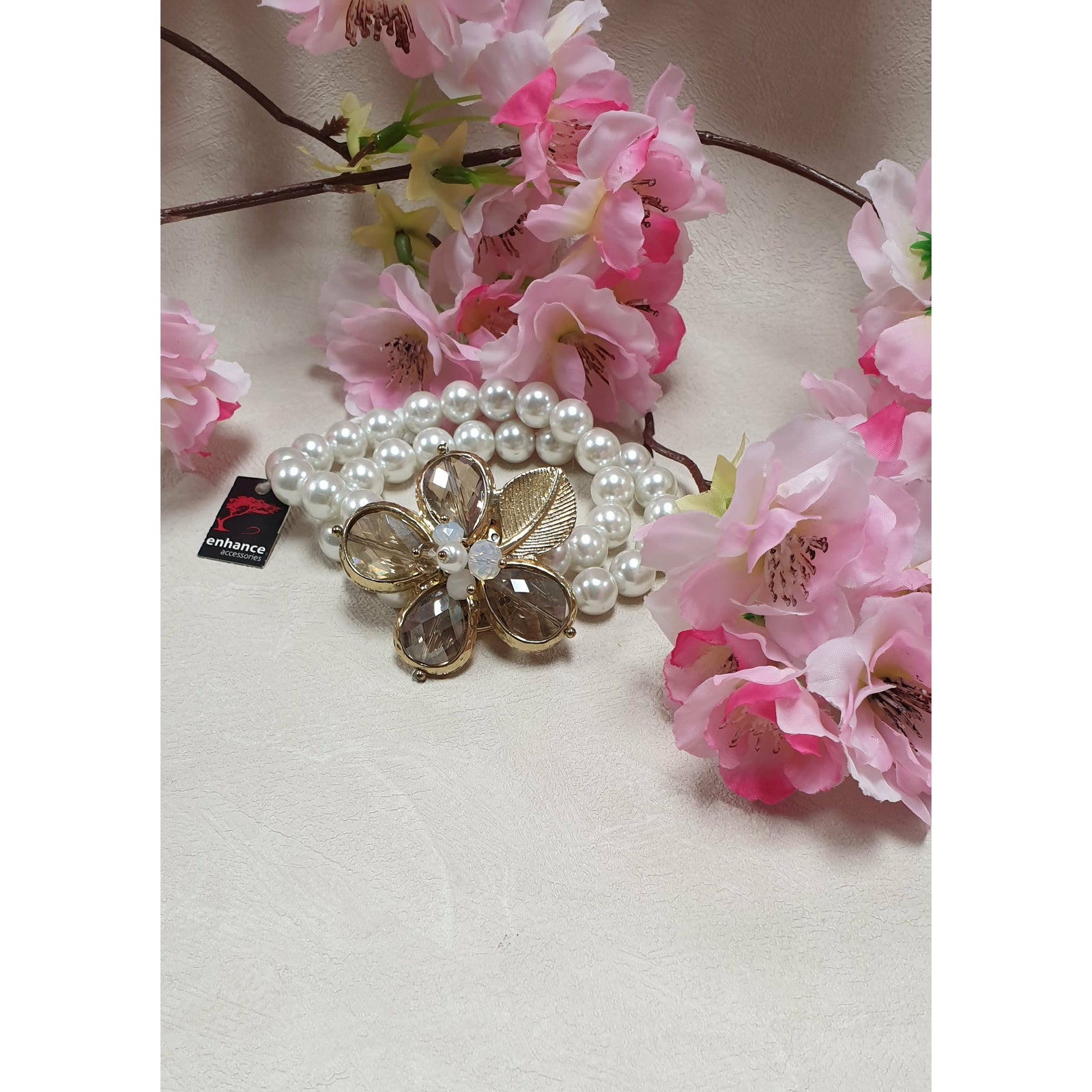 MAGNOLIA BRACELET WHITE Not specified