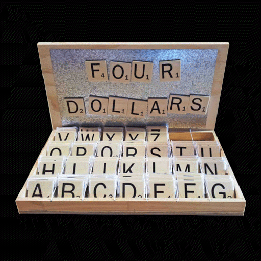 Scrabble Letter Magnet (Individual) Moana Road