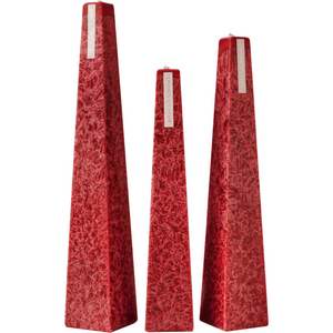 Granite Icicle Candle / Red Pohutukawa Living light Candles