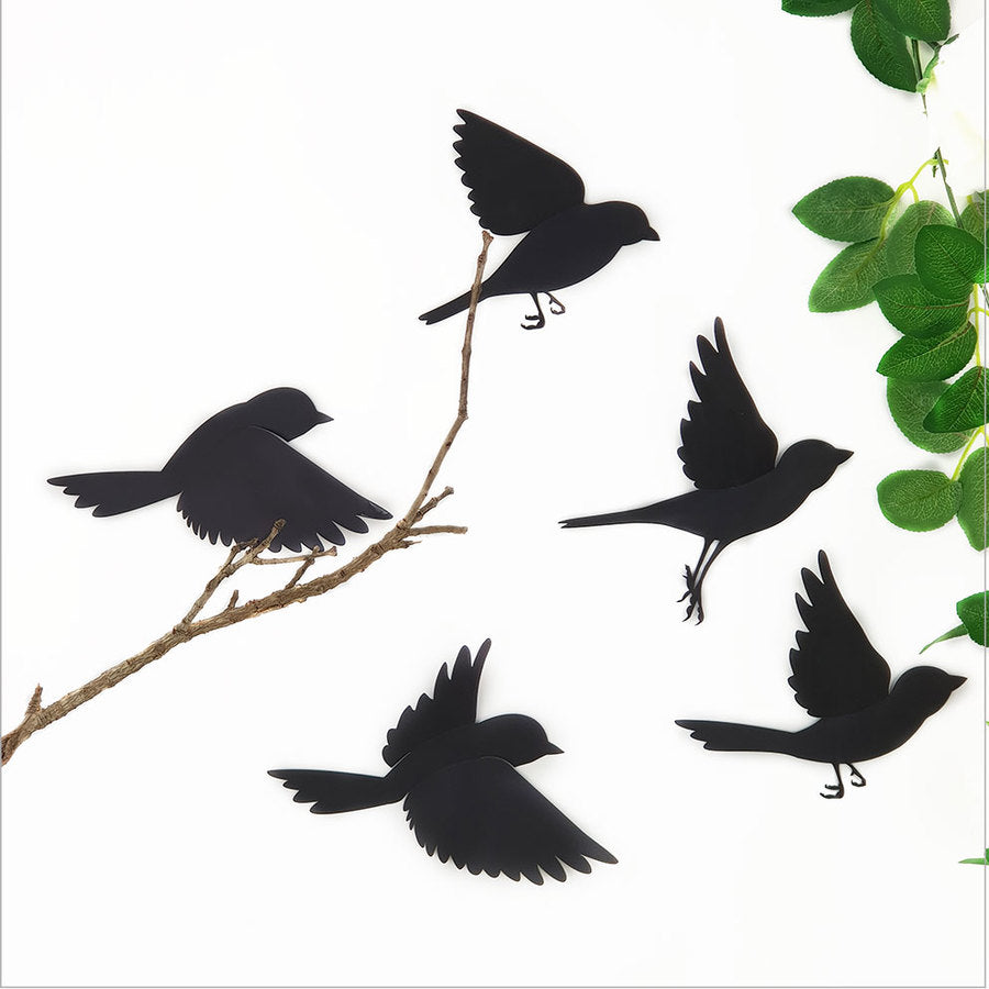 Sparrows in flight (5) | Wall Art Crystal Ashley