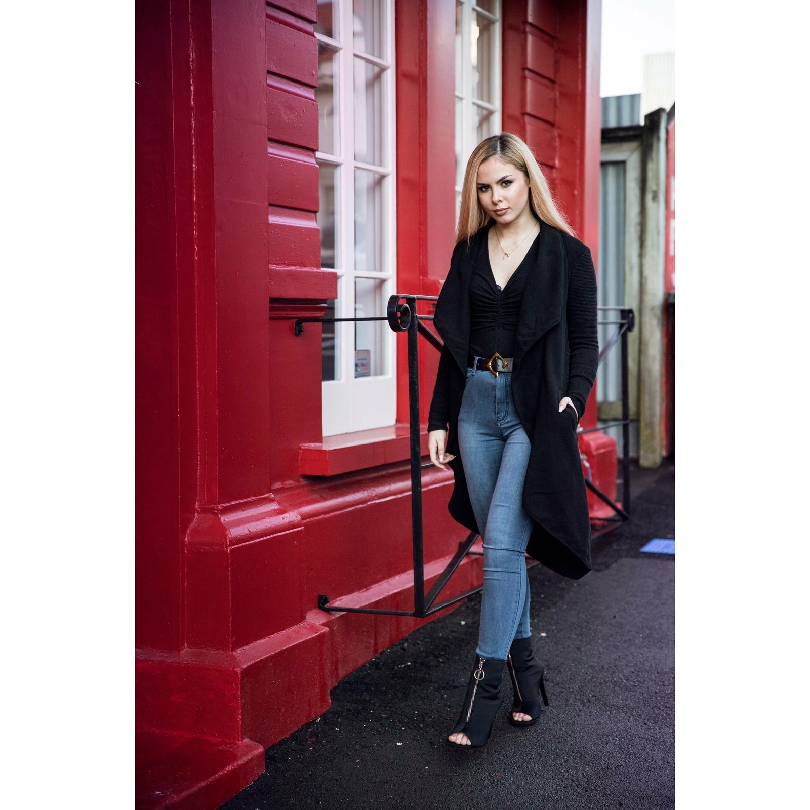 Sweet Jasmine Coat - Black Not specified