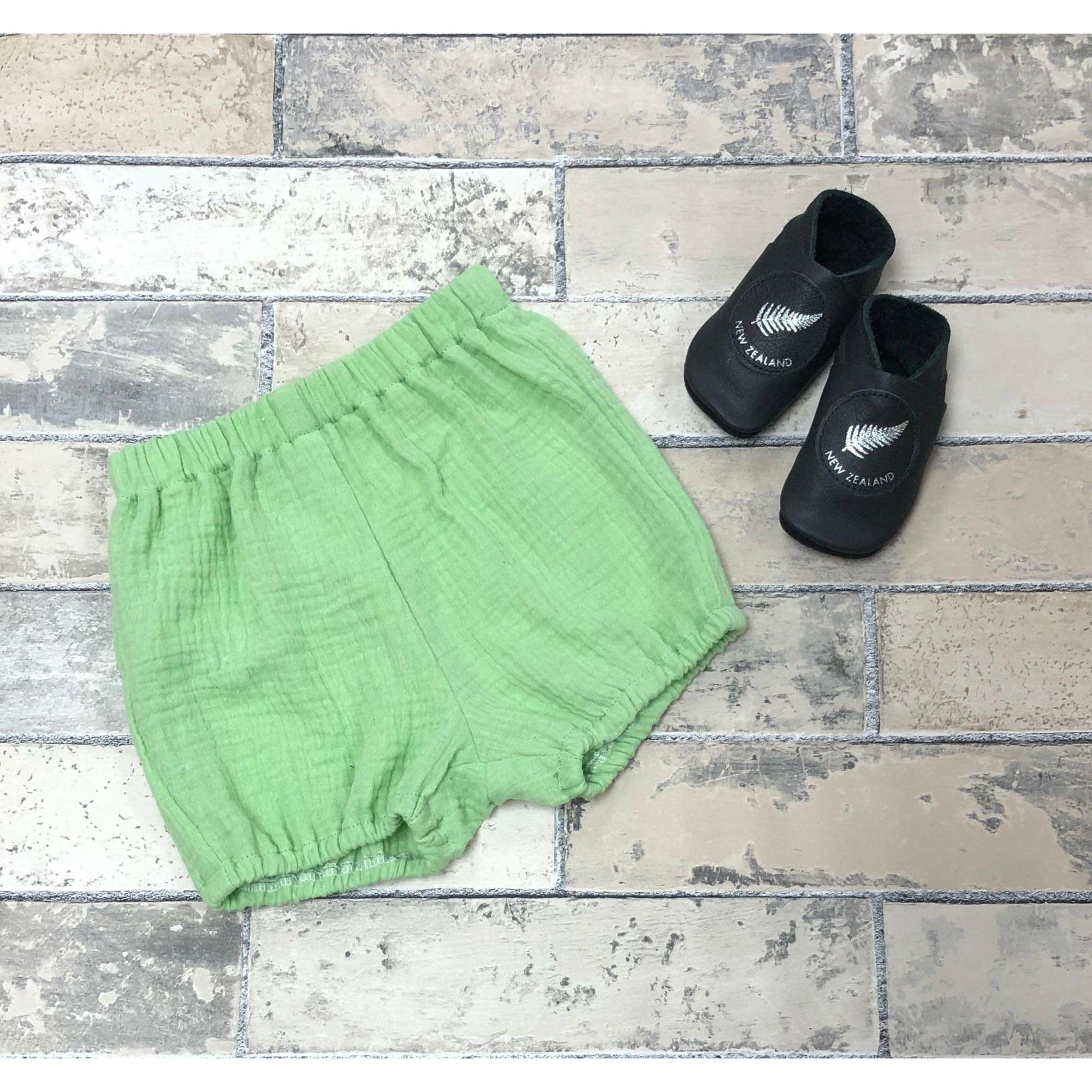 Cooper Shorts - Pale Green Kode Kids