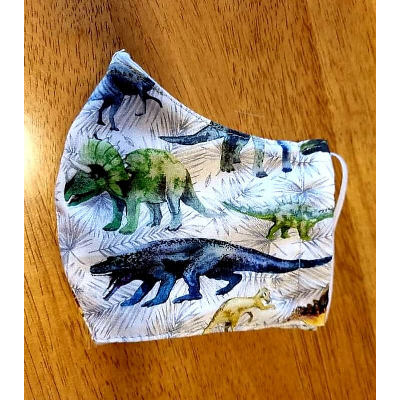 Kids Face Masks - Dinosaur Mix Kode Kids