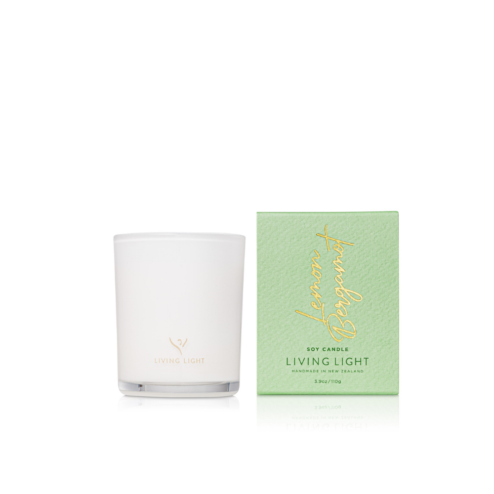 Soy Candle - Mini | Lemon Bergamot Living light Candles
